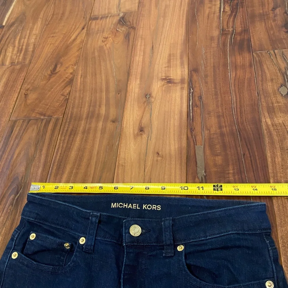 Michael Kors High Rise Skinny Jeans Dark Wash 6